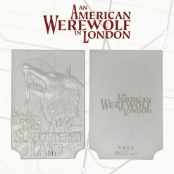 Fanattik An American Werewolf In London: Slaughtered Lamb Pub Sign Silver Plated Replica