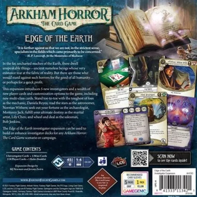FANTASY FLIGHT GAMES Arkham Horror LCG Edge Of The Earth Investigator 3 FANTASY FLIGHT GAMES Arkham Horror LCG Edge Of The Earth Investigator - Afbeelding 3