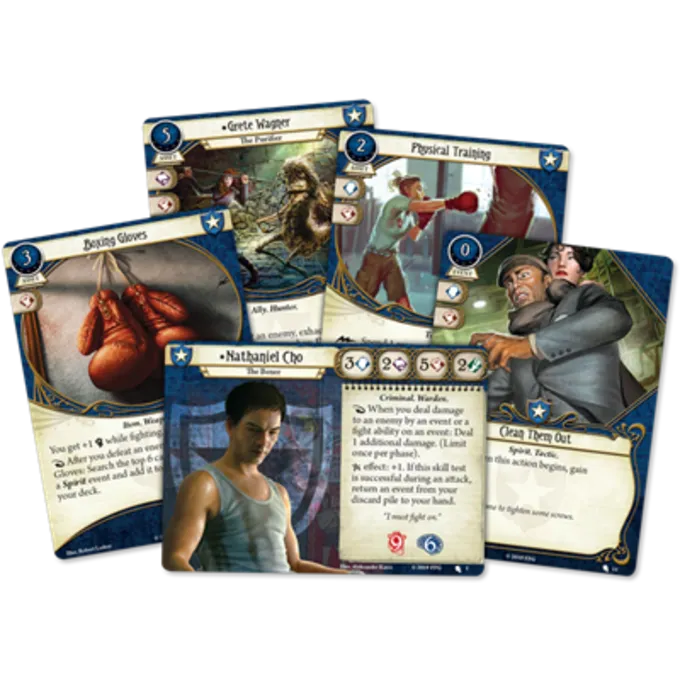 FANTASY FLIGHT GAMES Arkham Horror LCG Nathaniel Cho Investigator Deck 2 FANTASY FLIGHT GAMES Arkham Horror LCG Nathaniel Cho Investigator Deck - Afbeelding 2
