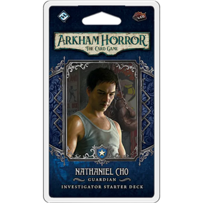 FANTASY FLIGHT GAMES Arkham Horror LCG Nathaniel Cho Investigator Deck 1 FANTASY FLIGHT GAMES Arkham Horror LCG Nathaniel Cho Investigator Deck