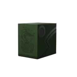 DRAGON SHIELD DECKBOX Double Deck Shell Forest Green/Black