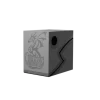 DRAGON SHIELD DECKBOX Double Deck Shell White/Black