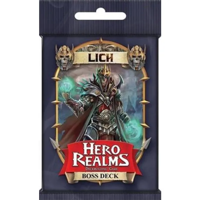 WHITE WIZARD GAMES Hero Realms Lich Boss Deck 1 WHITE WIZARD GAMES Hero Realms Lich Boss Deck