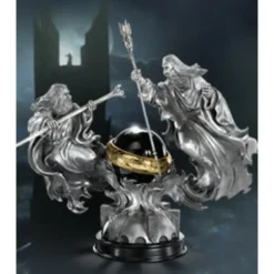 Noble Collection Lord Of The Rings: Battle Of The Wizards Pewter Sculpture