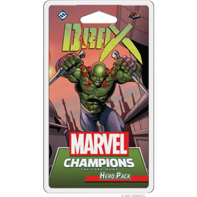 FANTASY FLIGHT GAMES Marvel LCG Champions Drax Hero Pack 1 FANTASY FLIGHT GAMES Marvel LCG Champions Drax Hero Pack