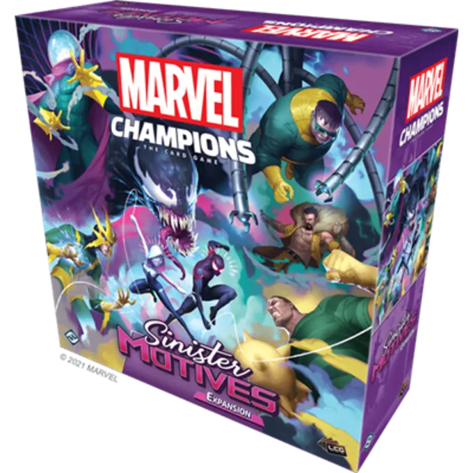 FANTASY FLIGHT GAMES Marvel LCG Champions Sinister Motives Exp 1 FANTASY FLIGHT GAMES Marvel LCG Champions Sinister Motives Exp