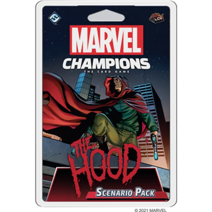 FANTASY FLIGHT GAMES Marvel LCG Champions The Hood Scenario Pack 1 FANTASY FLIGHT GAMES Marvel LCG Champions The Hood Scenario Pack