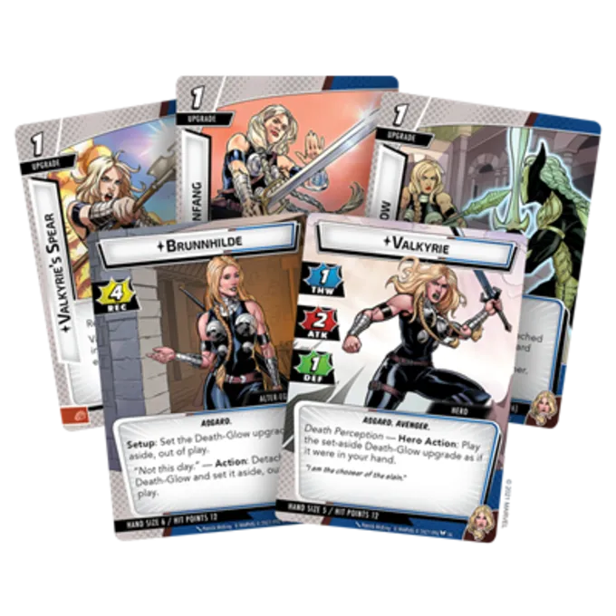 FANTASY FLIGHT GAMES Marvel LCG Champions Valkery Hero Pack 2 FANTASY FLIGHT GAMES Marvel LCG Champions Valkery Hero Pack - Afbeelding 2
