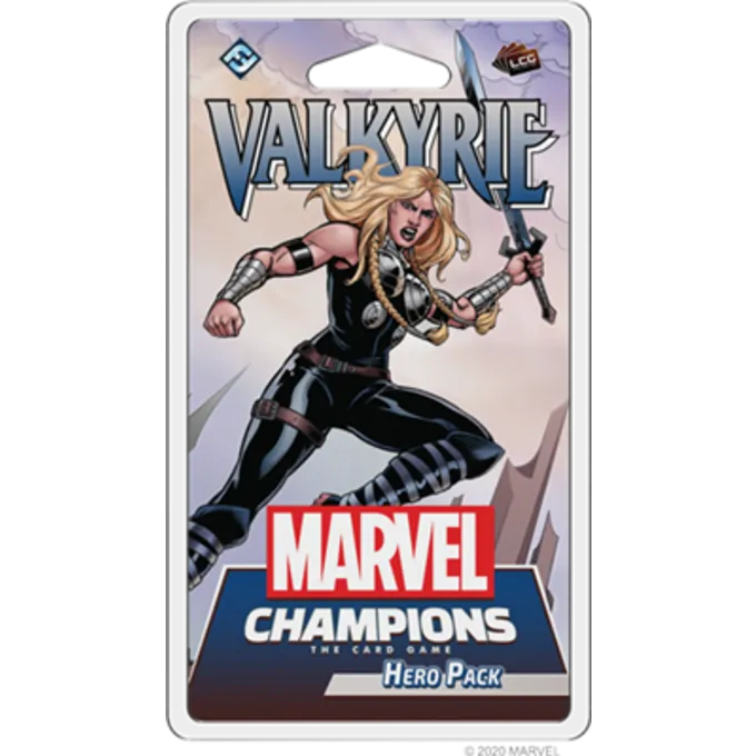 FANTASY FLIGHT GAMES Marvel LCG Champions Valkery Hero Pack 1 FANTASY FLIGHT GAMES Marvel LCG Champions Valkery Hero Pack