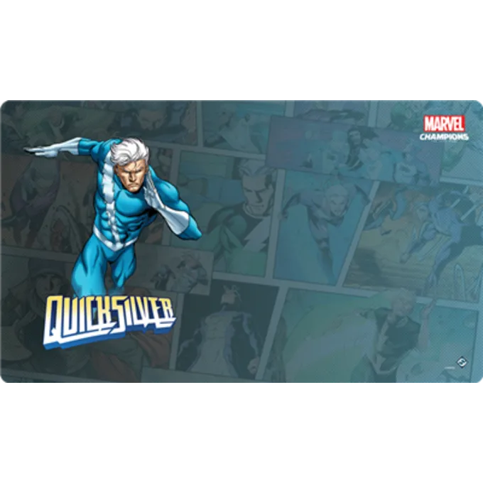 FANTASY FLIGHT GAMES Marvel LCG Quicksilver Playmat 1 FANTASY FLIGHT GAMES Marvel LCG Quicksilver Playmat