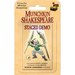 STEVE JACKSON GAMES Munchkin Shakespeare Staged Demo