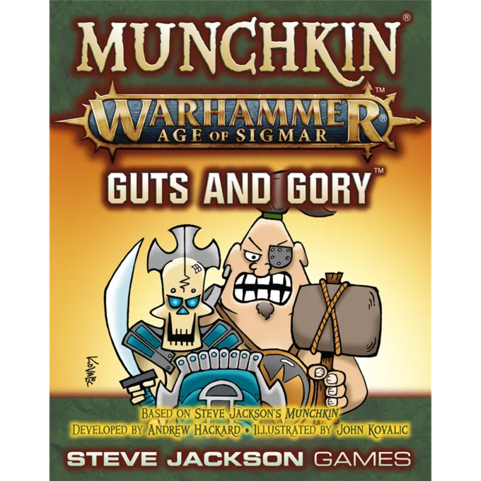 STEVE JACKSON GAMES Munchkin Warhammer 40k Guts And Gory 4 STEVE JACKSON GAMES Munchkin Warhammer 40k Guts And Gory - Afbeelding 4