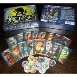 BEZIER GAMES One Night Ultimate Werewolf -Kaartspellen Verkoop one night ultimate werewolf 2