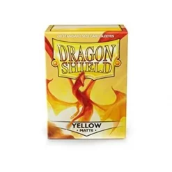DRAGON SHIELD SLEEVES Dragon Shield MATTE - Yellow (100ct)