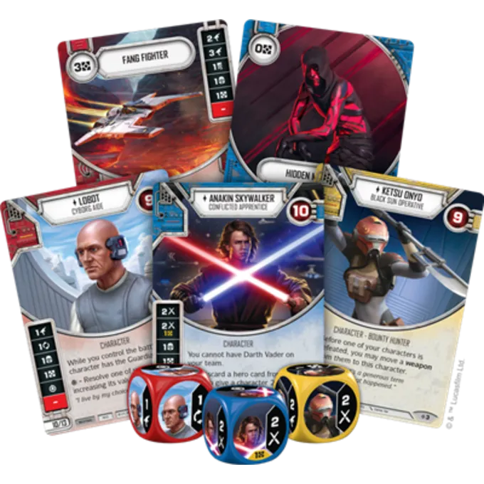 FANTASY FLIGHT GAMES Star Wars Destiny Rivals Draft Set 2 FANTASY FLIGHT GAMES Star Wars Destiny Rivals Draft Set - Afbeelding 2