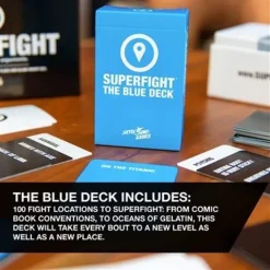 SKYBOUND GAMES Superfight Blue Locations Deck -Kaartspellen Verkoop superfight blue locations deck 2