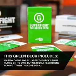 SKYBOUND GAMES Superfight Green Family Deck -Kaartspellen Verkoop superfight green family deck 2