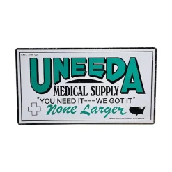 Trick Or Treat Studios The Return Of The Living Dead: Uneeda Medical Supply Metal Sign